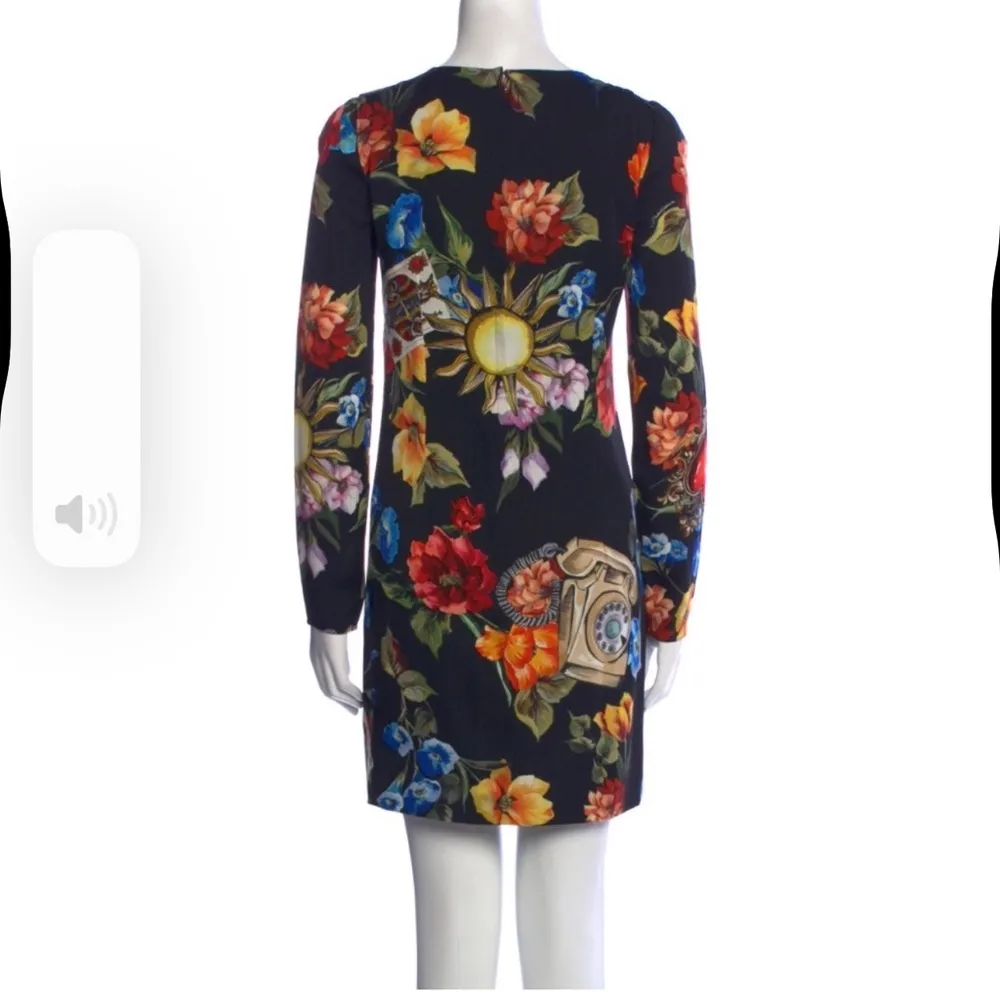 NWOT Dolce&gabbana telephone floral dress - Image 4