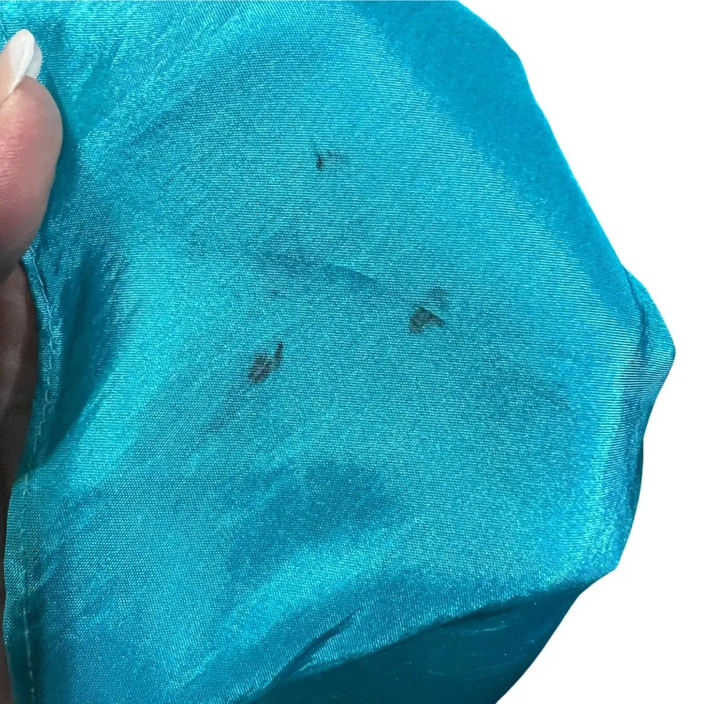 Mori Lee Strapless Ball Gown 3/4 Blue Sweetheart Neckline Sparkly Mermaid Corset - Image 8