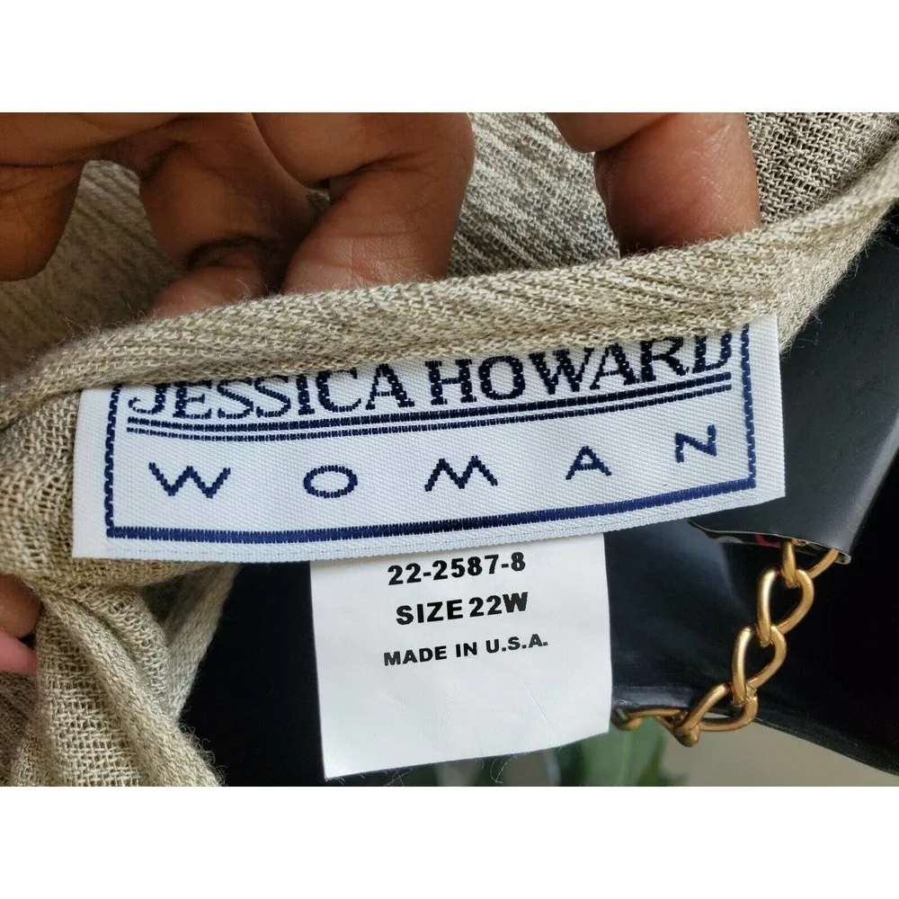 Jessica Howard Cream Rayon & Cotton 3 Piece Set - Image 6