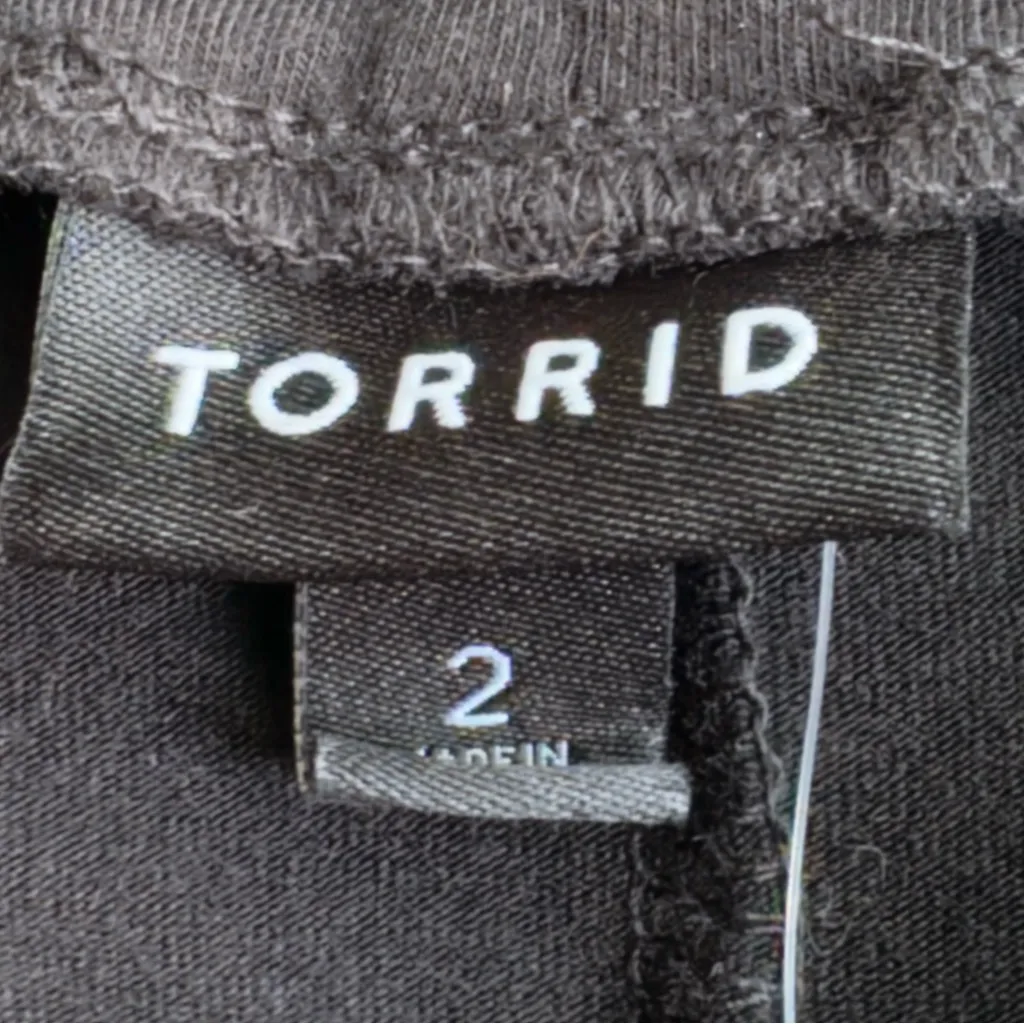 Torrid Black Mini Jersey Blouson Sleeve Dress - Image 5