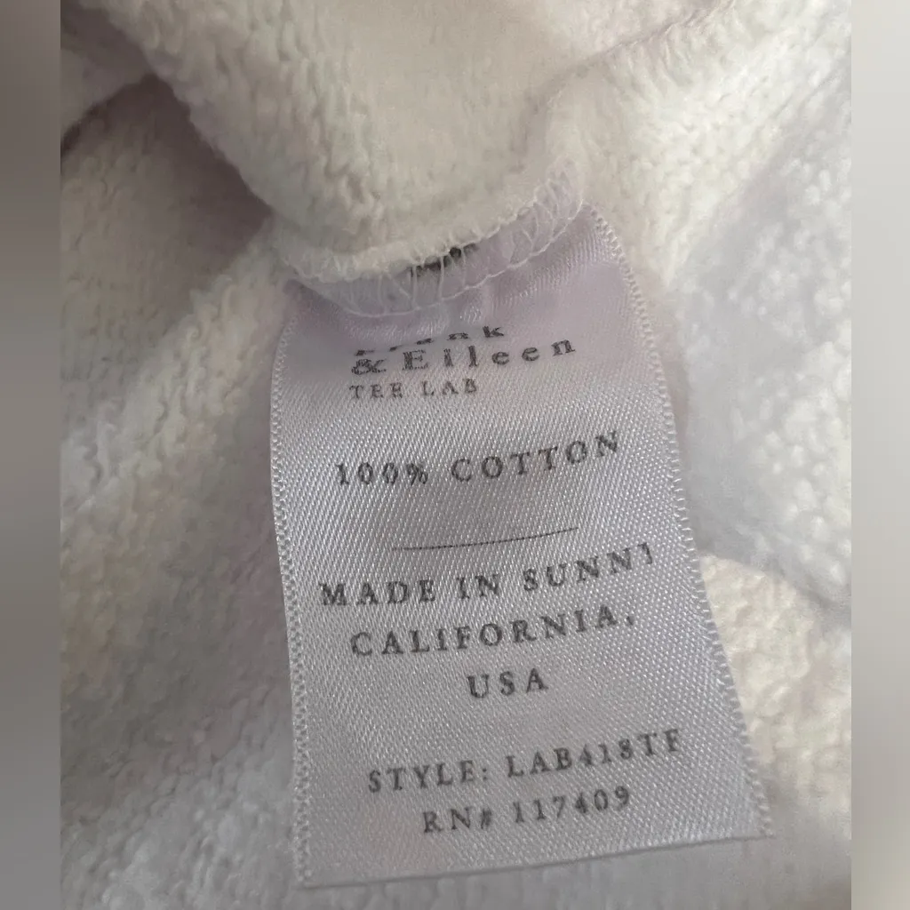 Frank & Eileen $298 Isabelle Triple Fleece White Midi Sweater Dress Fall RARE Size XS - Image 5