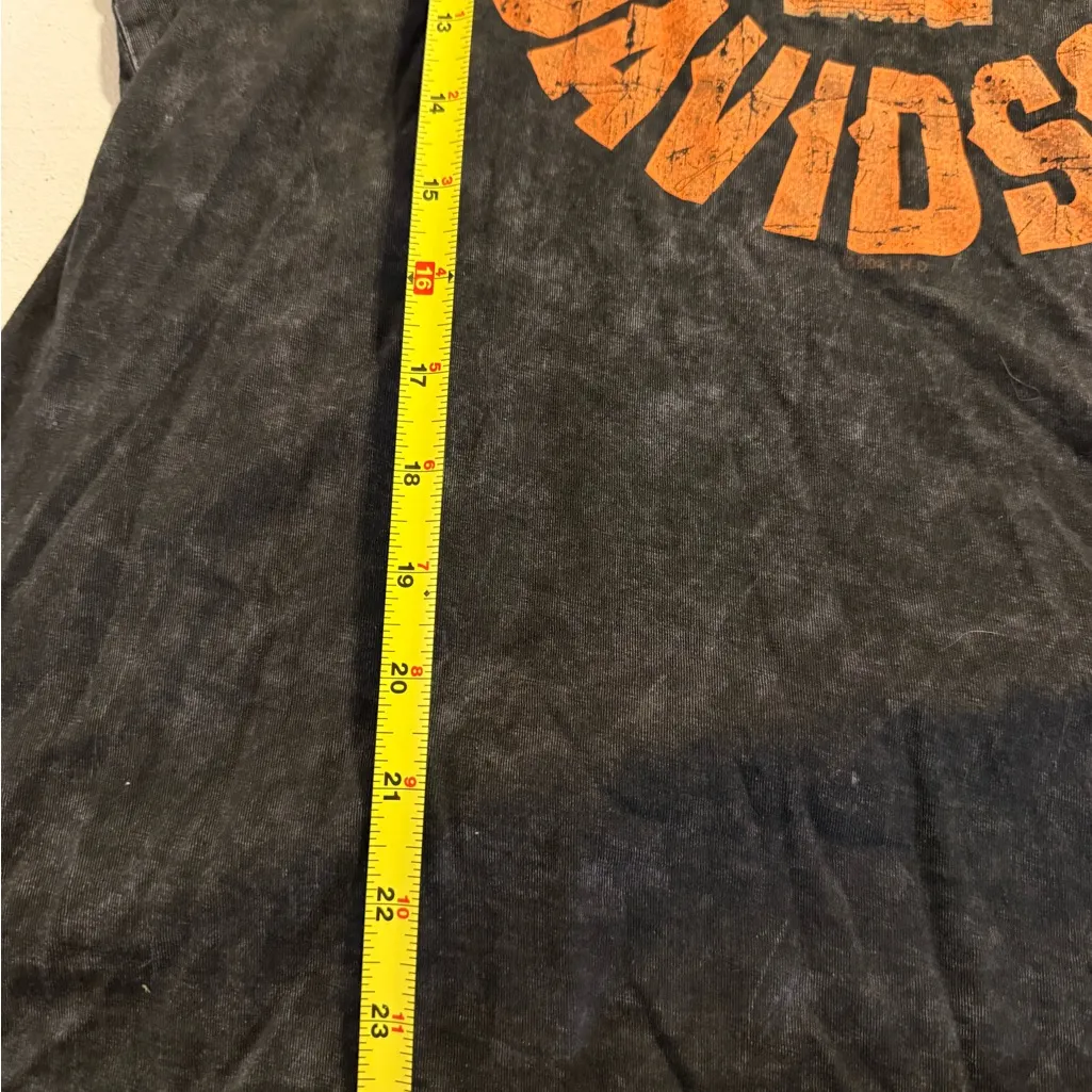 Harley Davidson Women’s Short Sleeve Gray Tee Logo Skull Florida XL? T - Image 3