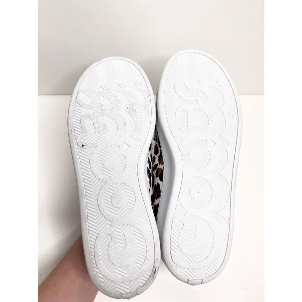 GOATS‎ Sneakers Womens Size 6.5 Cheetah Print Pink Black Platform Shoes - Image 12