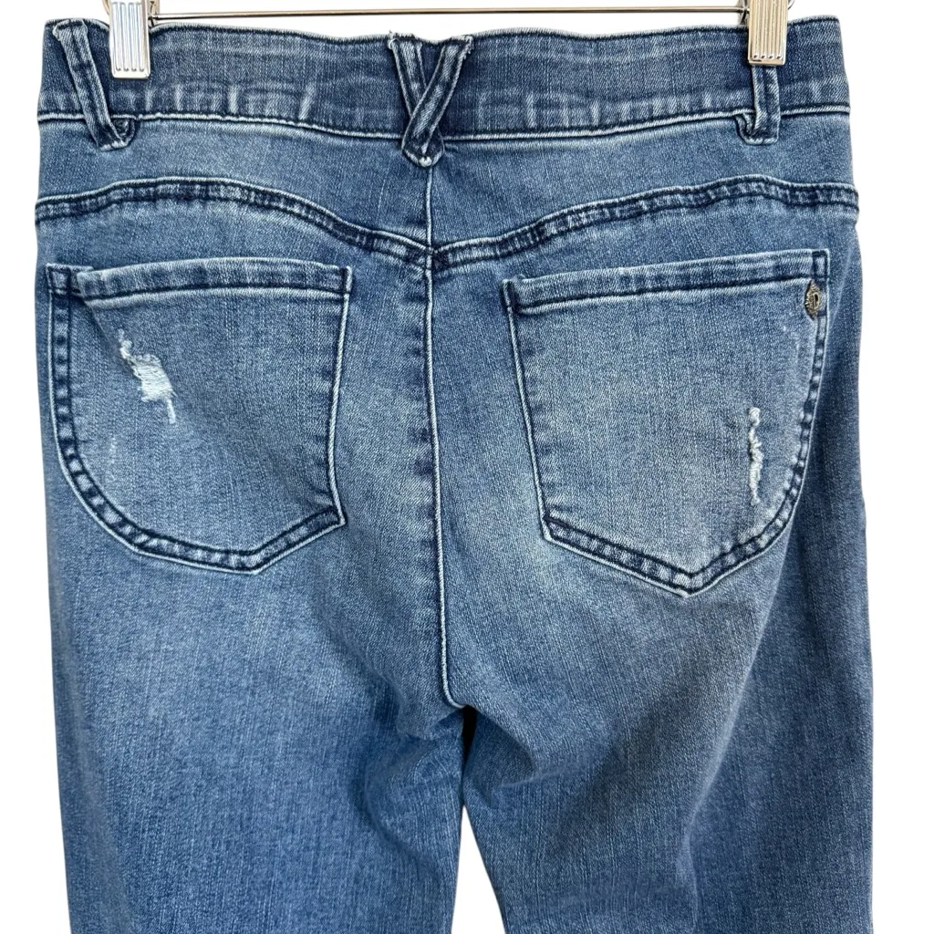 Democracy Ab Technology Skinny Jeans Women’s Size 6 Medium Wash Stretch Denim - Image 5