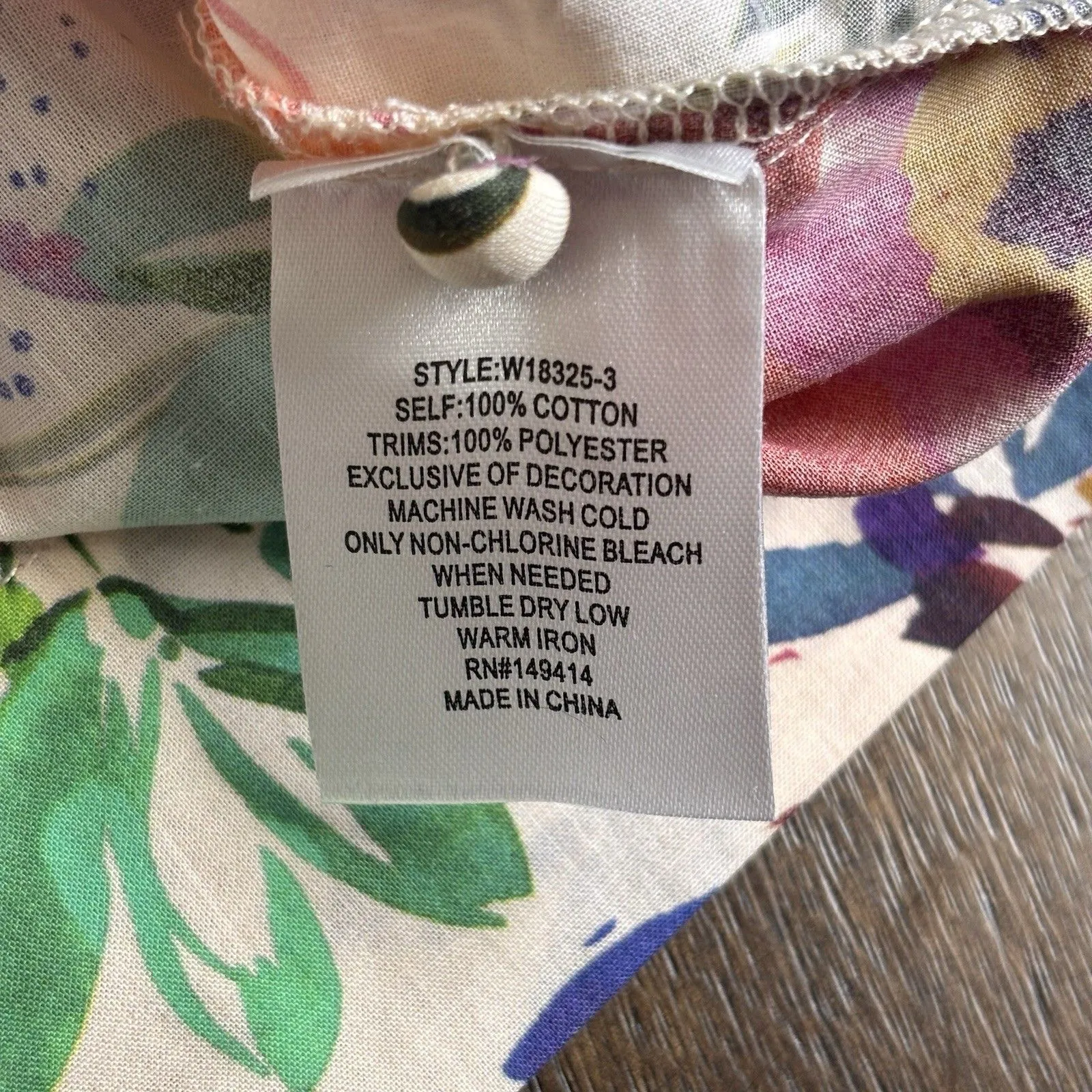 Johnny Was Workshop Evalon Raglan Pintuck Blouse W18325-3 Size Large NWT $175 - Image 11