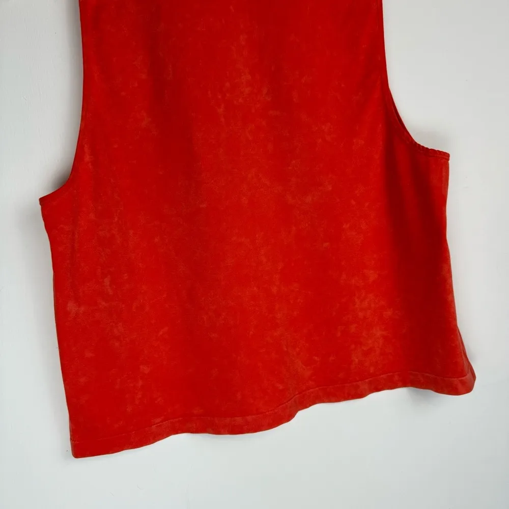 Sage Collective Cutout Tank Sz Small Mineral Wash Athletic Casual Top - Image 9