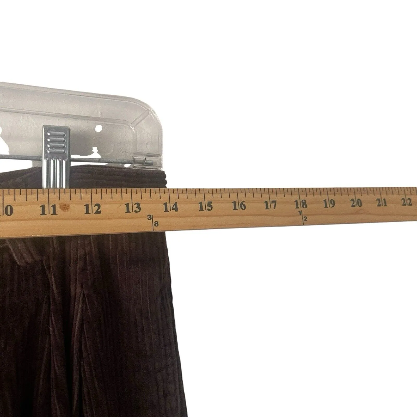 Eddie‎ Bauer Vintage 90s Women's Size 14 Tall Chocolate Brown Corduroy Pants - Image 7