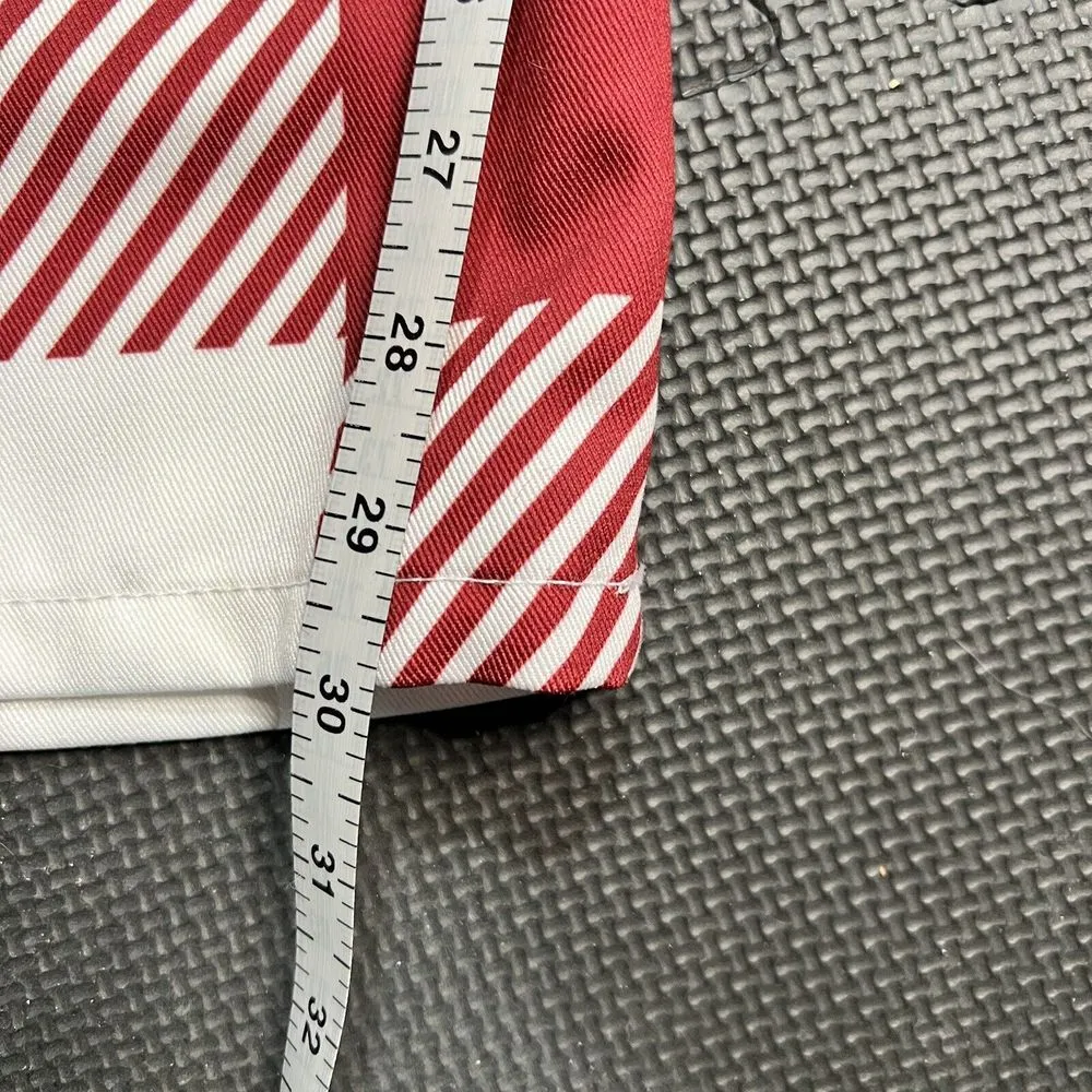 FOCO NFL Women's NFL Team Logo Bib Overalls Arizona Cardinals XS Plaid Red White - Image 7