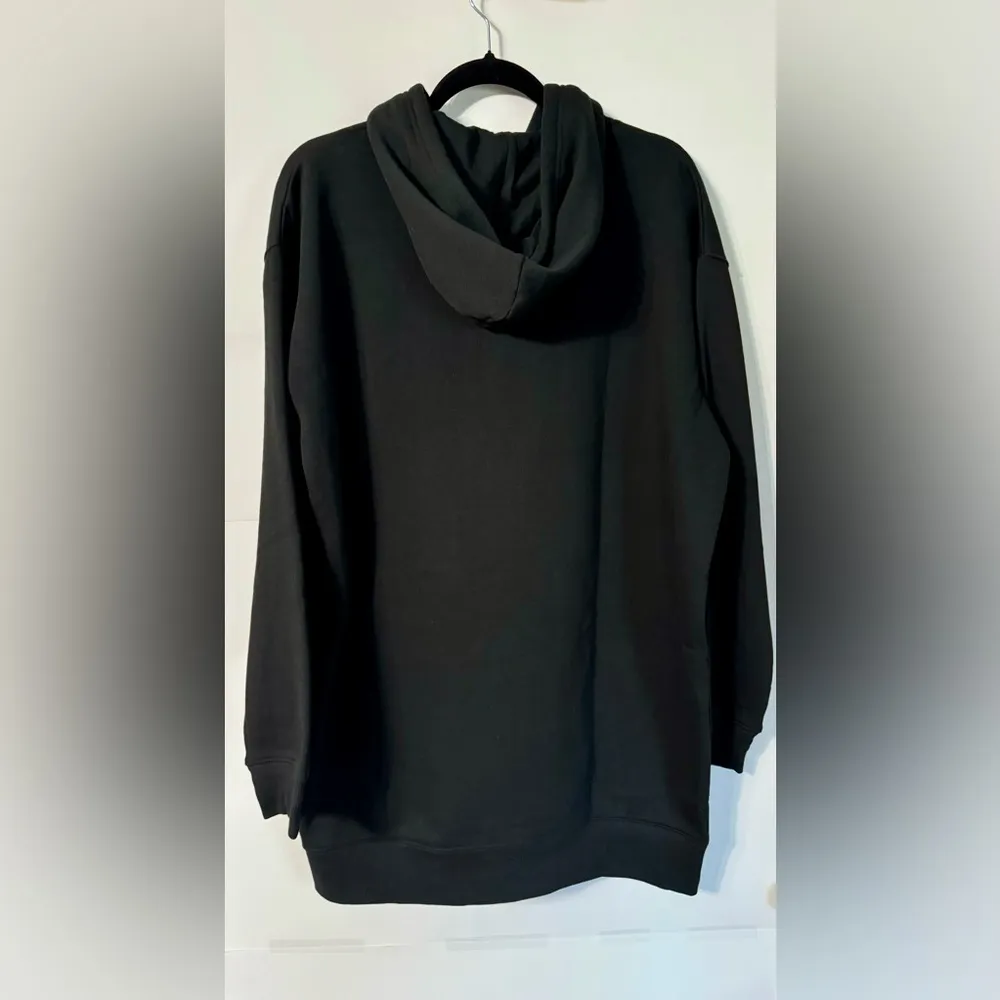 Women’s Fila Oversized Hoodie Dress Black Size M NWT - Image 4