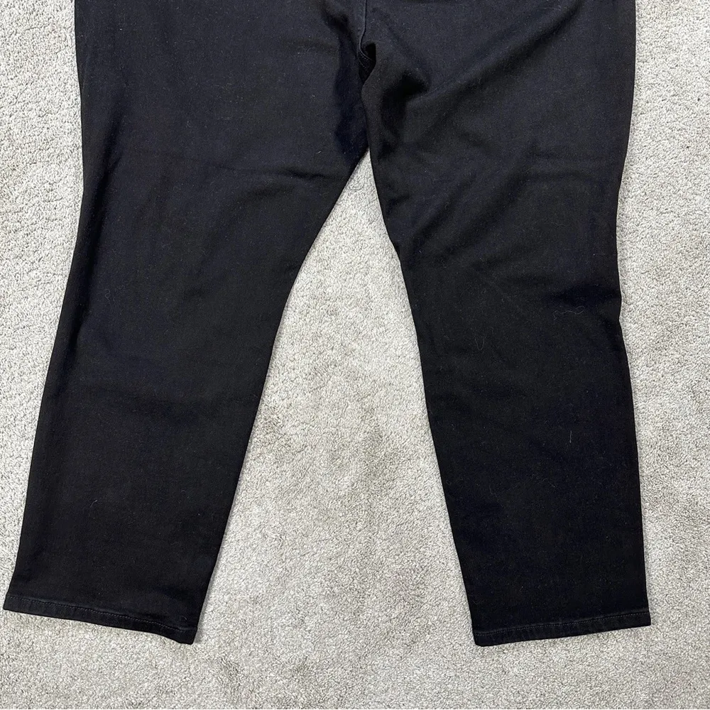 Judy Blue Slim Fit Gracie-James Black Beauty Jean Stretch Mid Rise Plus Size 24W - Image 7