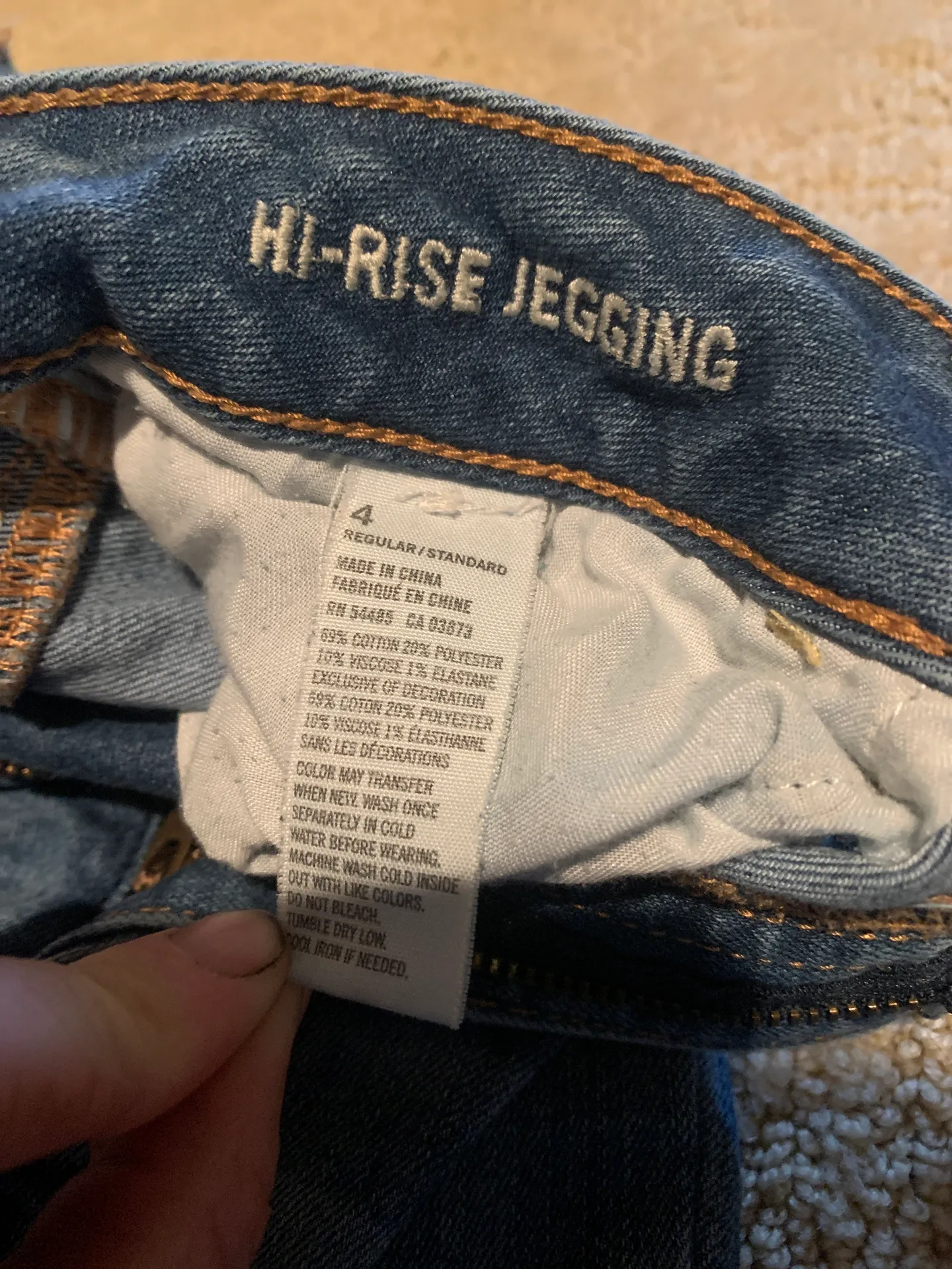 High Rise Jegging - Image 4