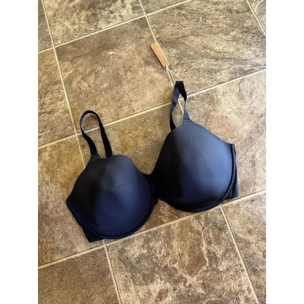 Skims Fits Everybody T-shirt Demi Bra Onyx Size 42DDD - Image 3