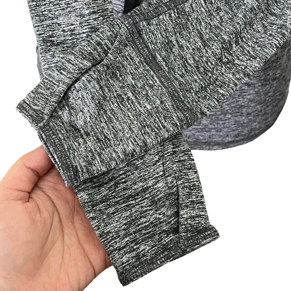 Alala Revolve Lightweight Soft Hoodie in Gray With Mesh Detailing Size Medium - Image 8