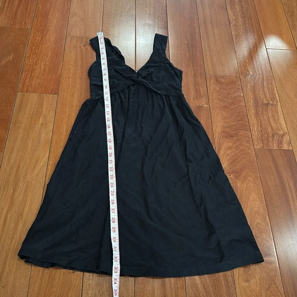 Patagonia Womens Cotton Kamala Sleeveless Jersey Knit V Neck Twist Dress size XS - Image 10