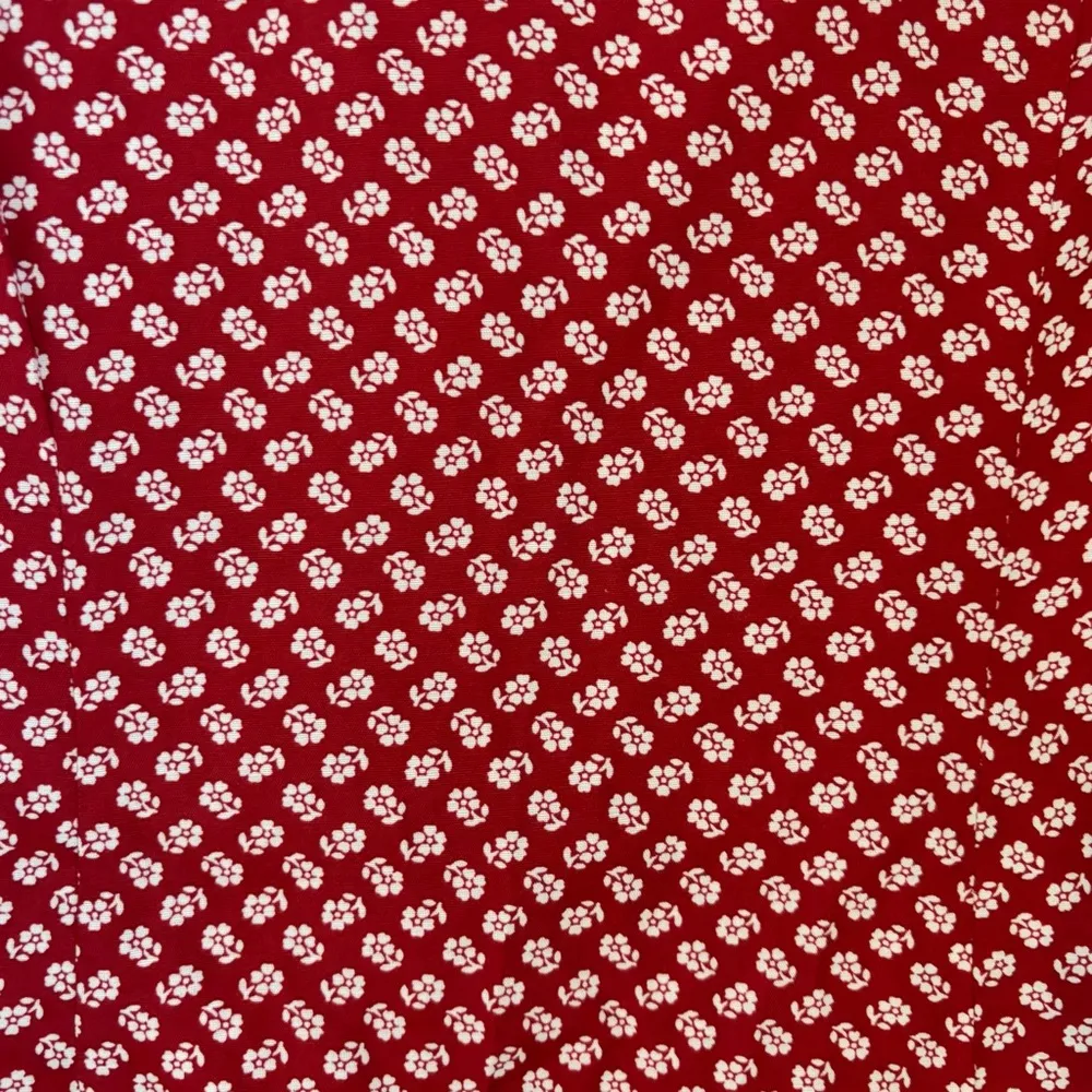 Rampage Vintage Red Floral Sleeveless Mini Dress - Image 3