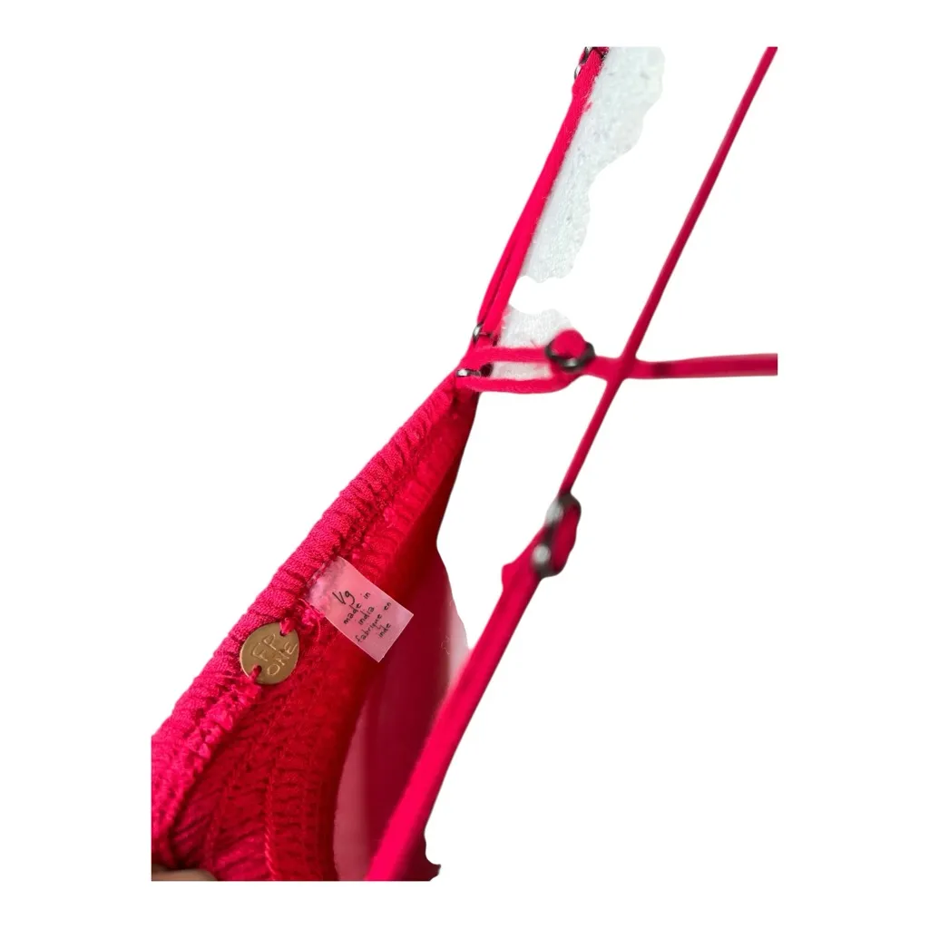 Free People Adella Slip Dress in Bright Red Size S - Image 5