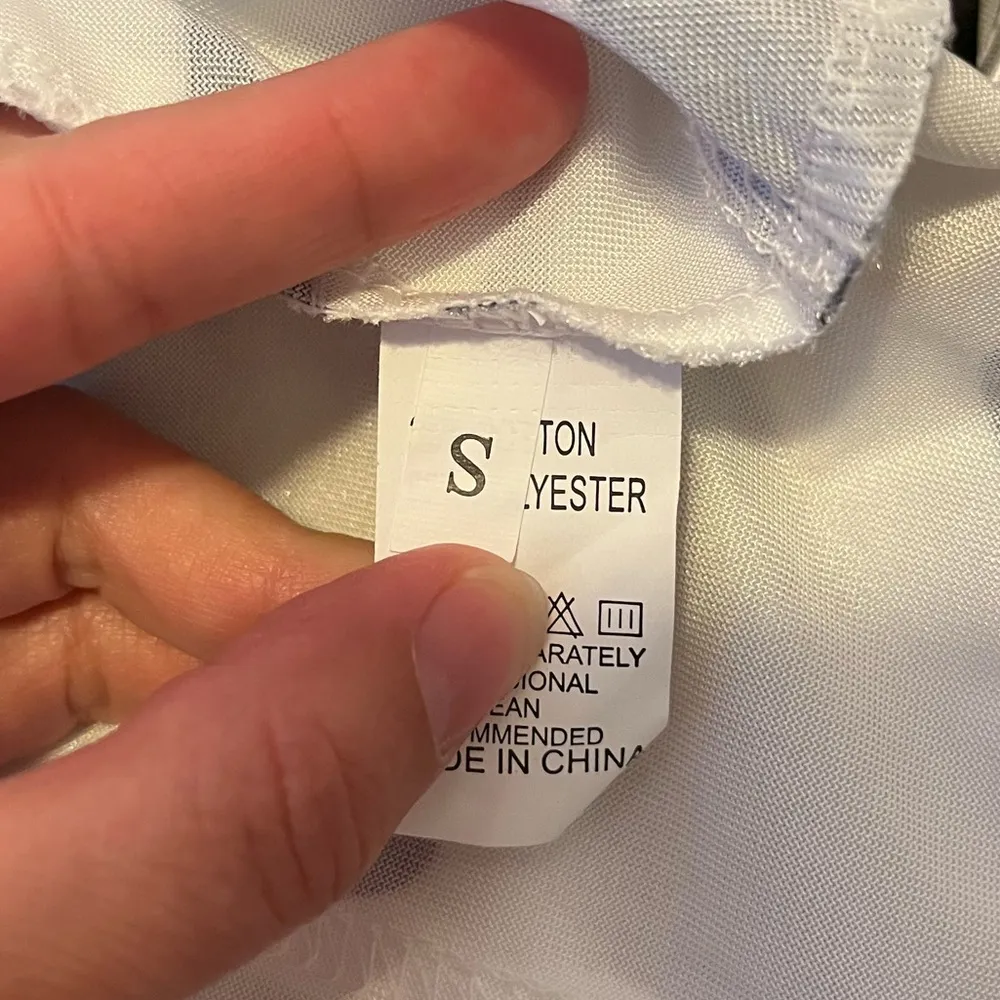 Women’s Cow Print Corset Style Crop Tank Size Small White - Image 5