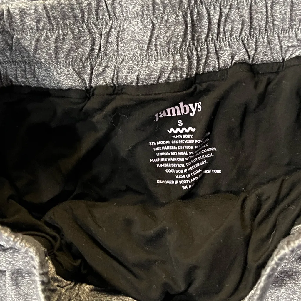 Jambys Tank & Jambys Shorts 2 Piece Gray Sleep Set Top XS Bottom Women’s S - Image 4