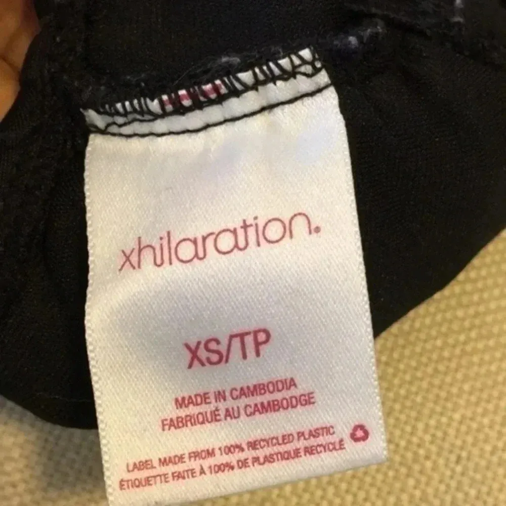 XHILARATION  SWIM WEAR XS/TP - Image 9