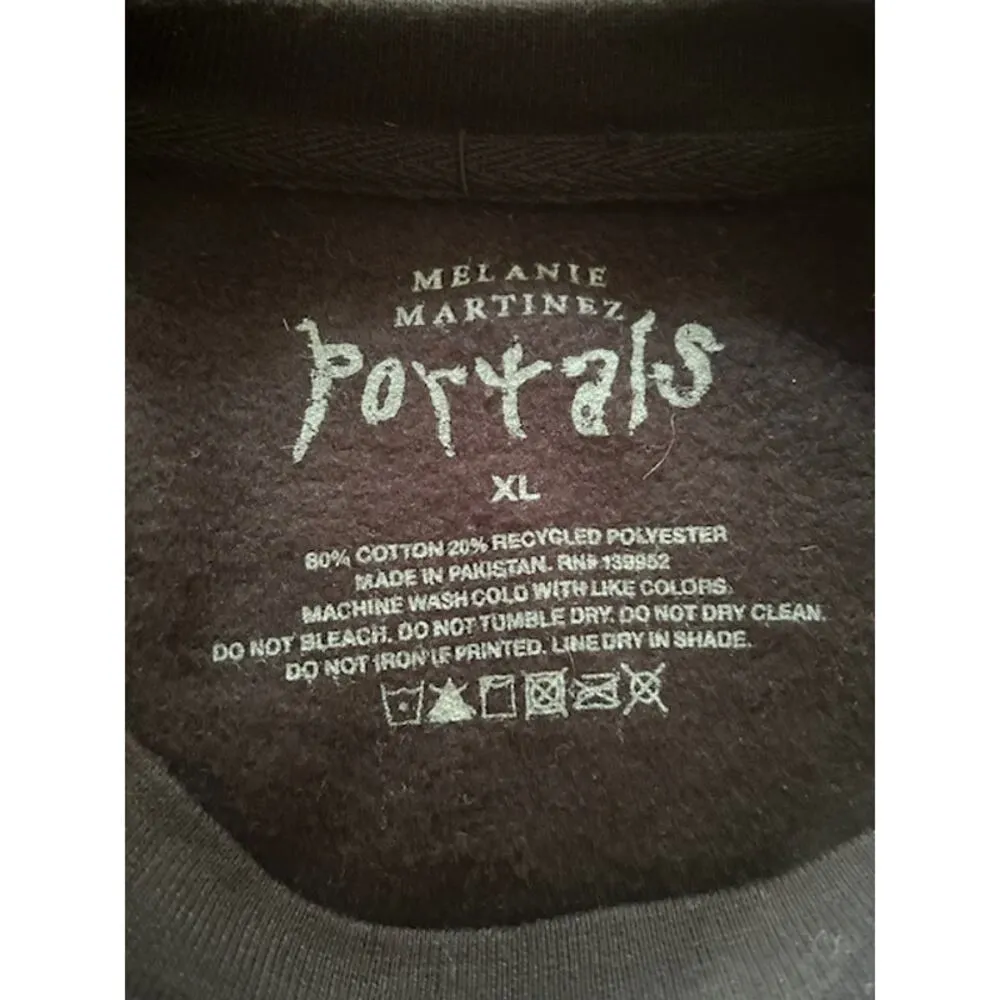 Melanie Martinez “Portals” Graphic Sweatshirt XL Black - Image 6