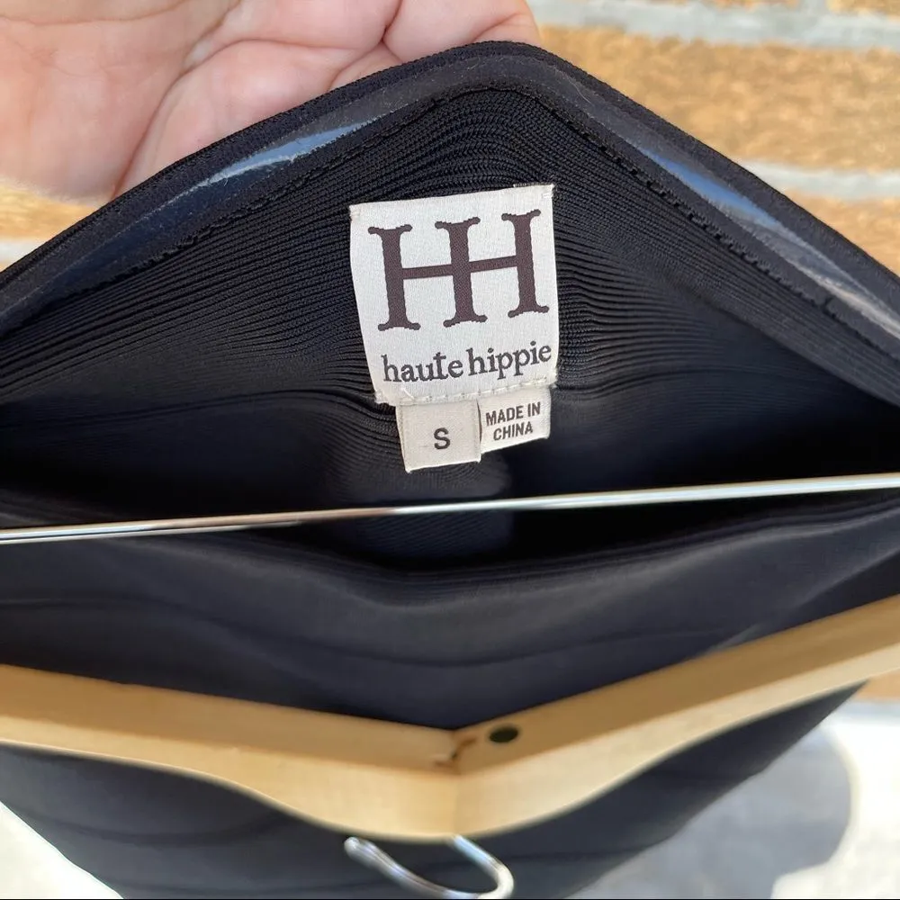 HAUTE HIPPIE BANDAGE SKIRT SMALL - Image 6