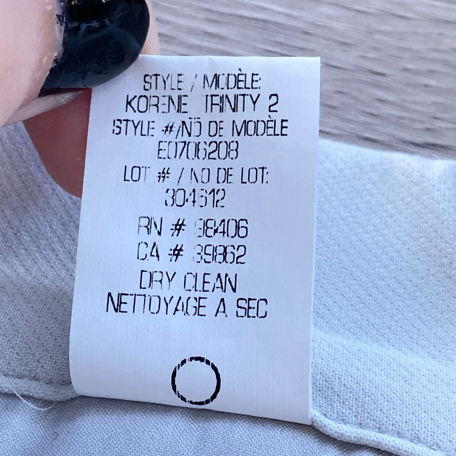 THEORY Korene Trinity 2 Slim Crop Pants Pull On Elastic Waist White Size Small - Image 8