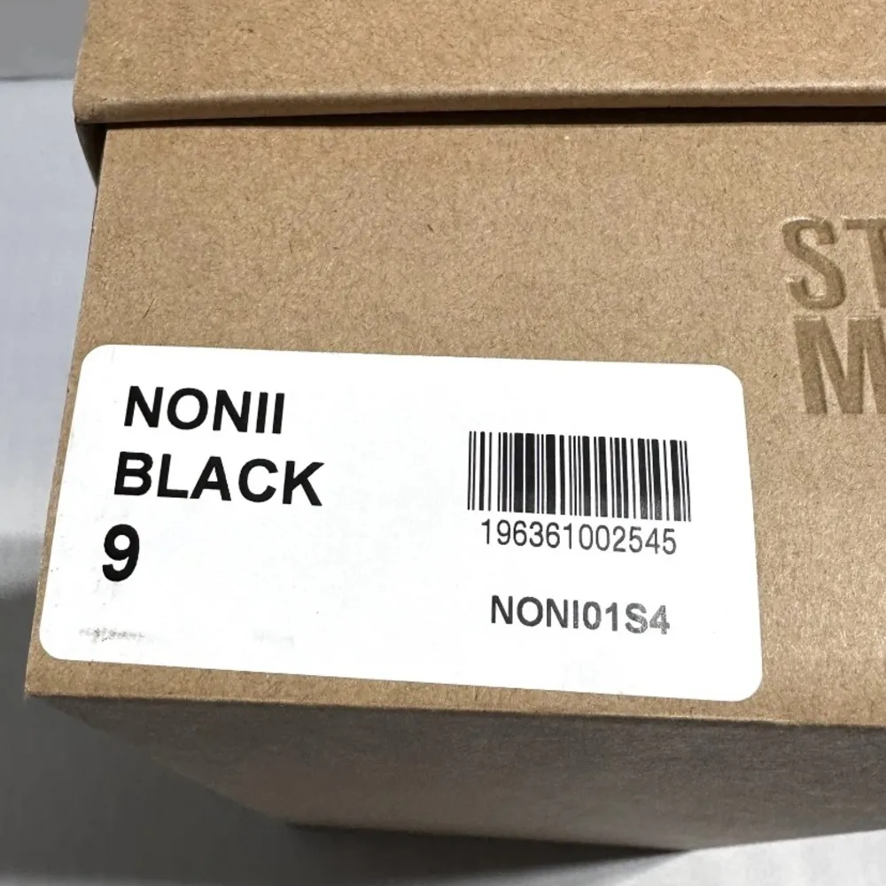 Steve Madden Nonii Womens Sz 9 Jelly Pearl Bling Rhinestone Slide Sandals Black - Image 4