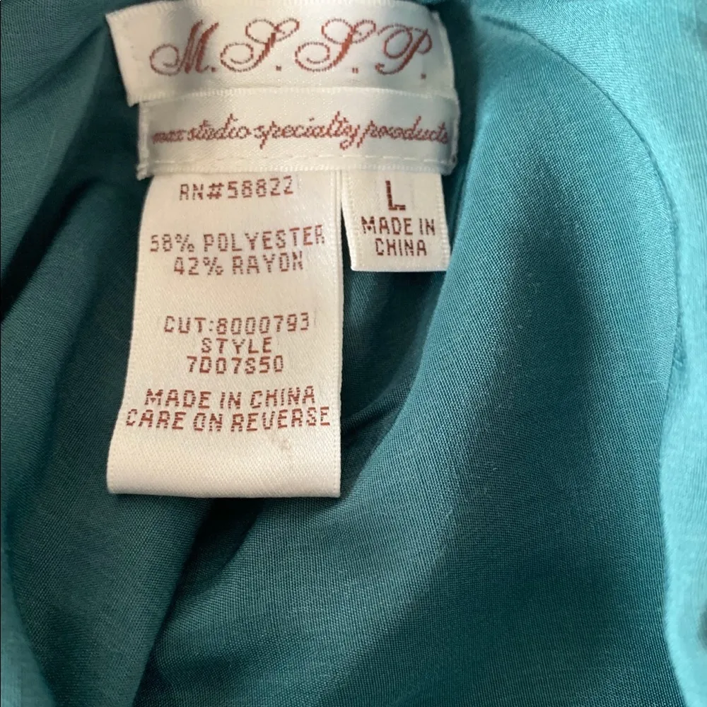 Max Studio 🌸  Teal Dress - Image 3