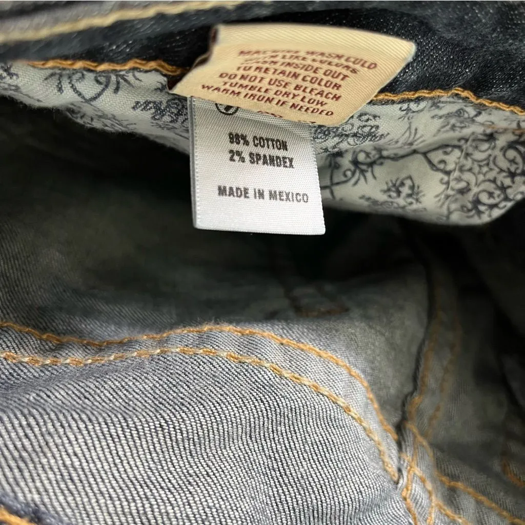 Big Star Jeans Mid‎ Rise Fit Dark Wash Bootcut Womens Size 31 - Image 8