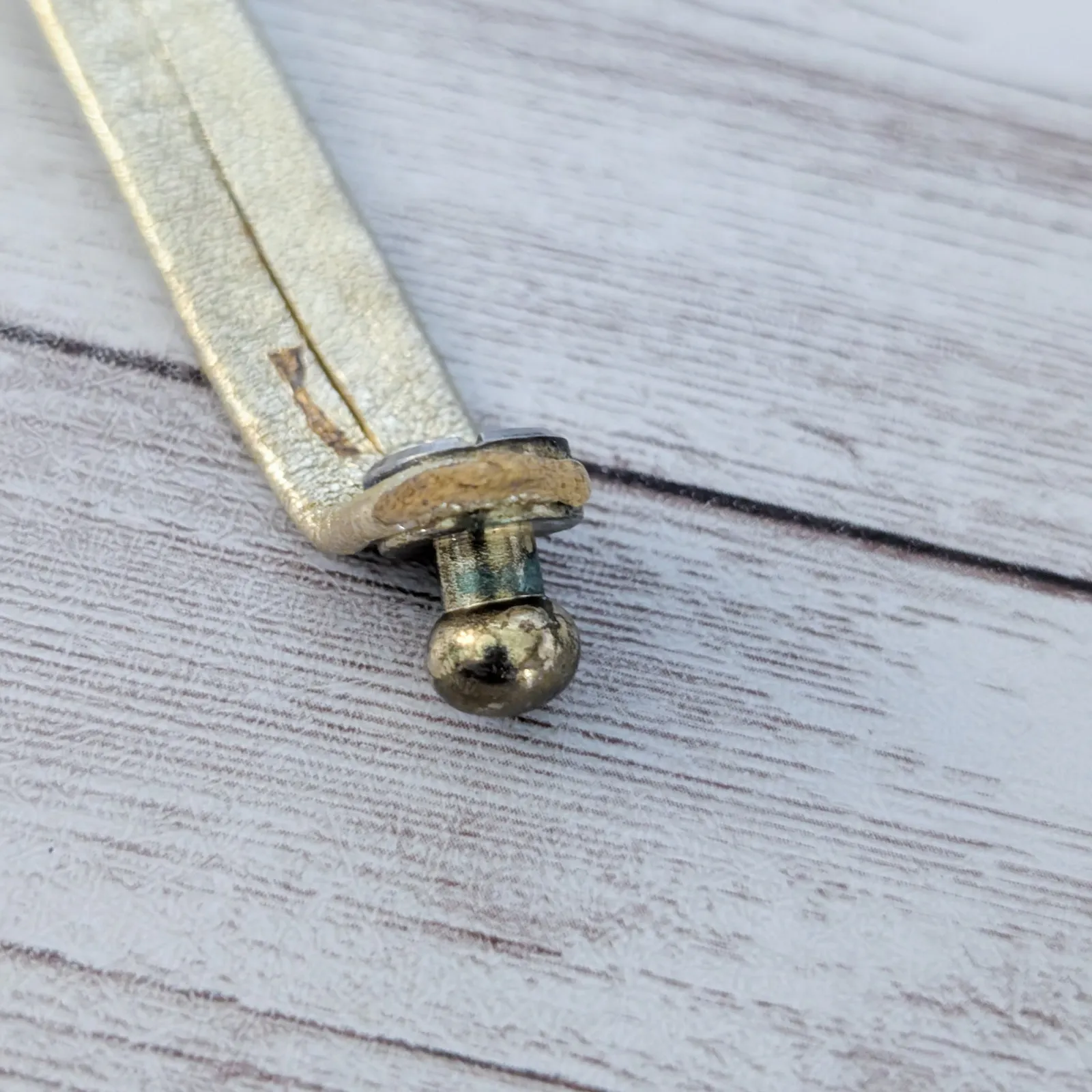 Gold Tone Bracelet - GB Brand - Condition Issues - Image 7