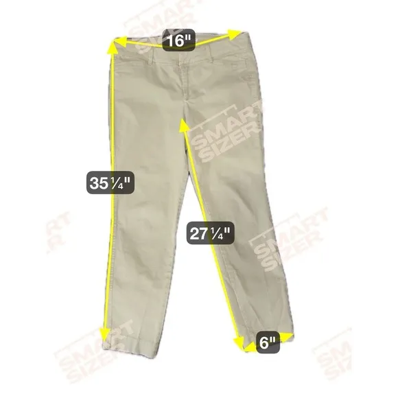 Old Navy Women 8 Reg High-Waisted Pixie Skinny Ankle Green Pants Casual Colorful - Image 15