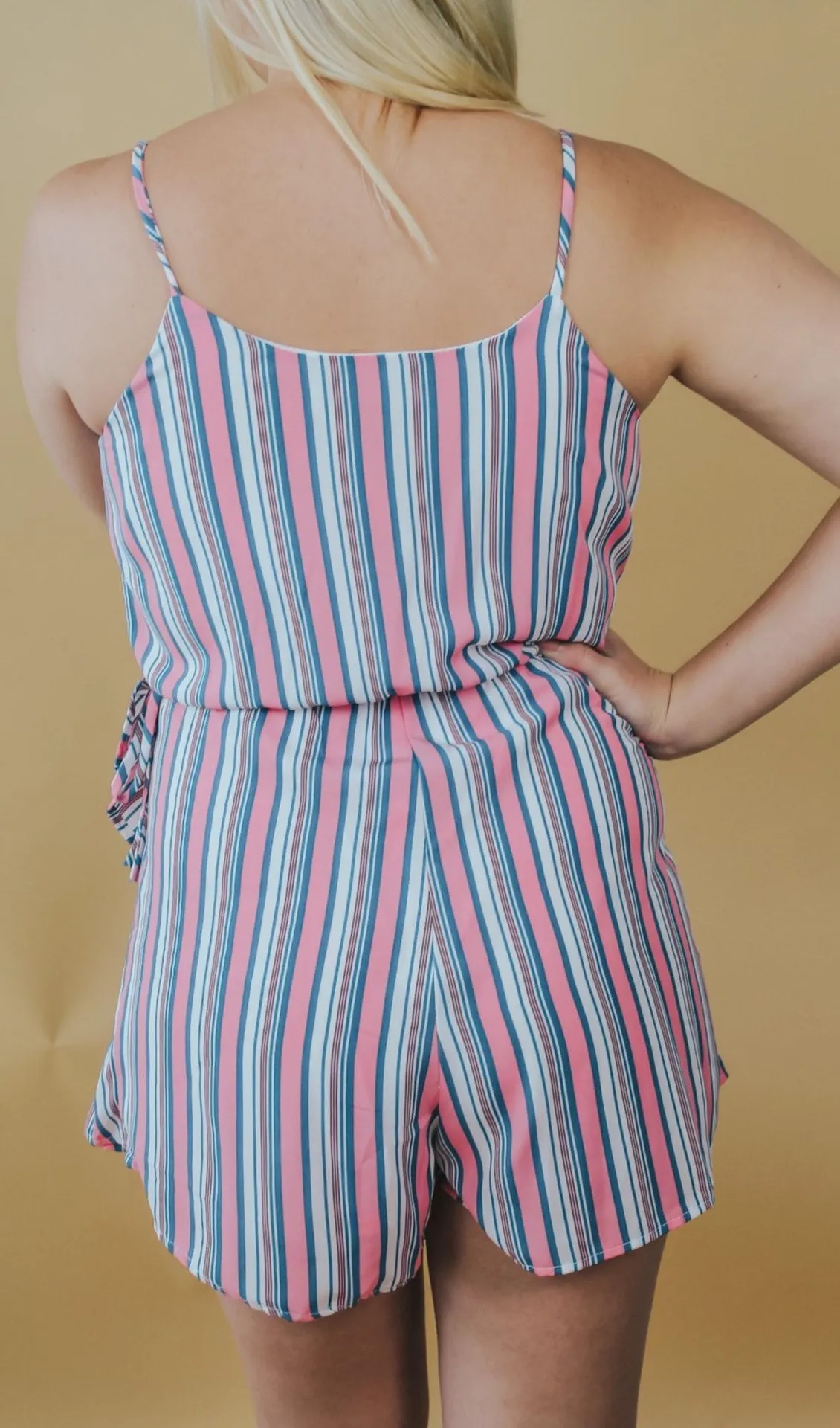 Amusement striped Romper  - Image 5