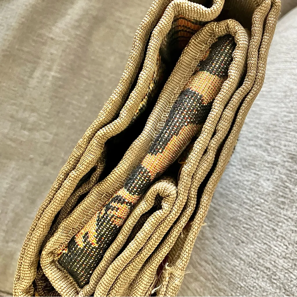 Vintage Jade Safari Tapestry Rolling Bag - Image 3