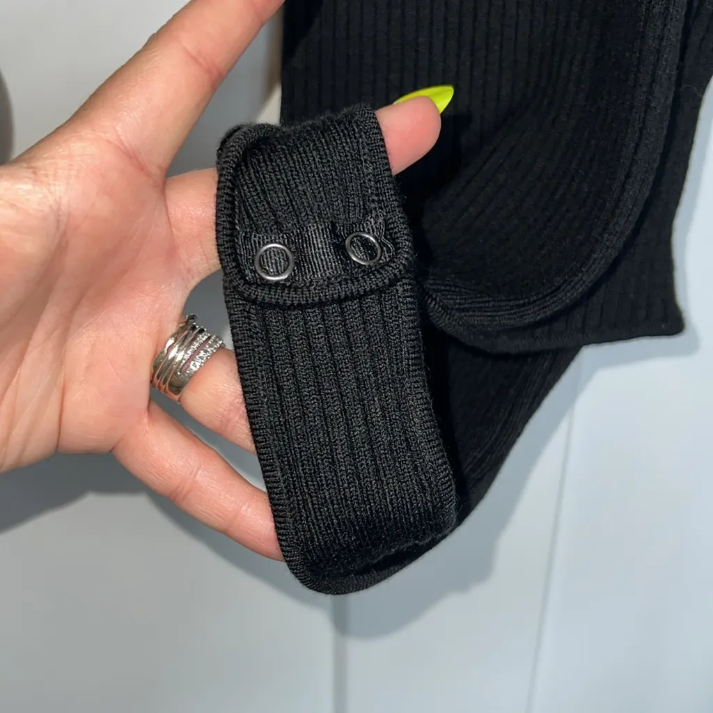 NWOT One Grey Day Milan Ribbed Bodysuit - Image 6