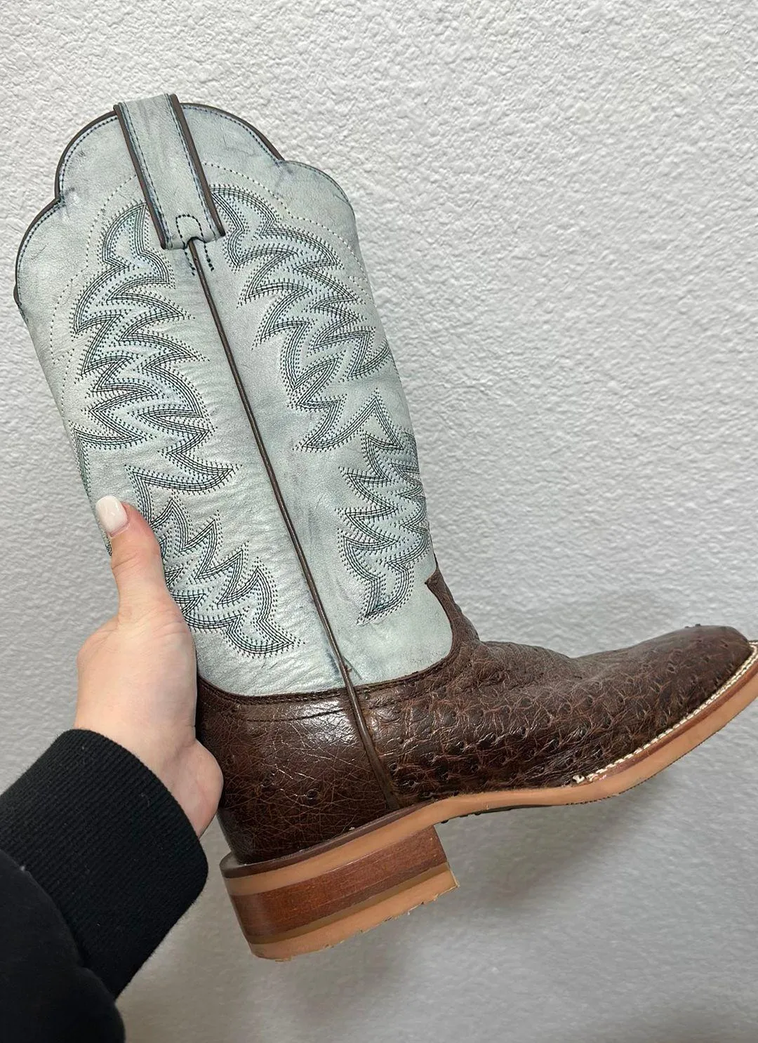 Leather Cowboy Boots - Image 3