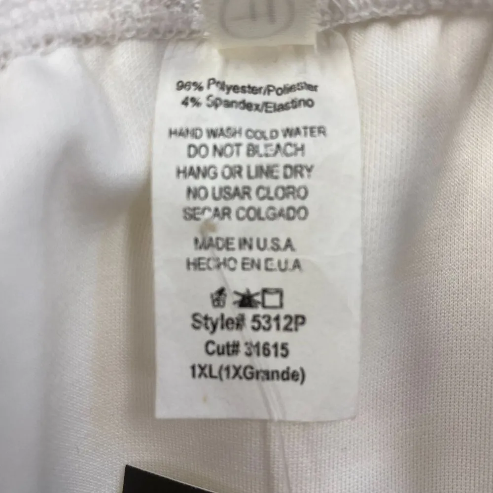 Bo Bel Find Me Plus Strappy Pleated Skirt Mini Dress White Size 1X NWT - Image 3