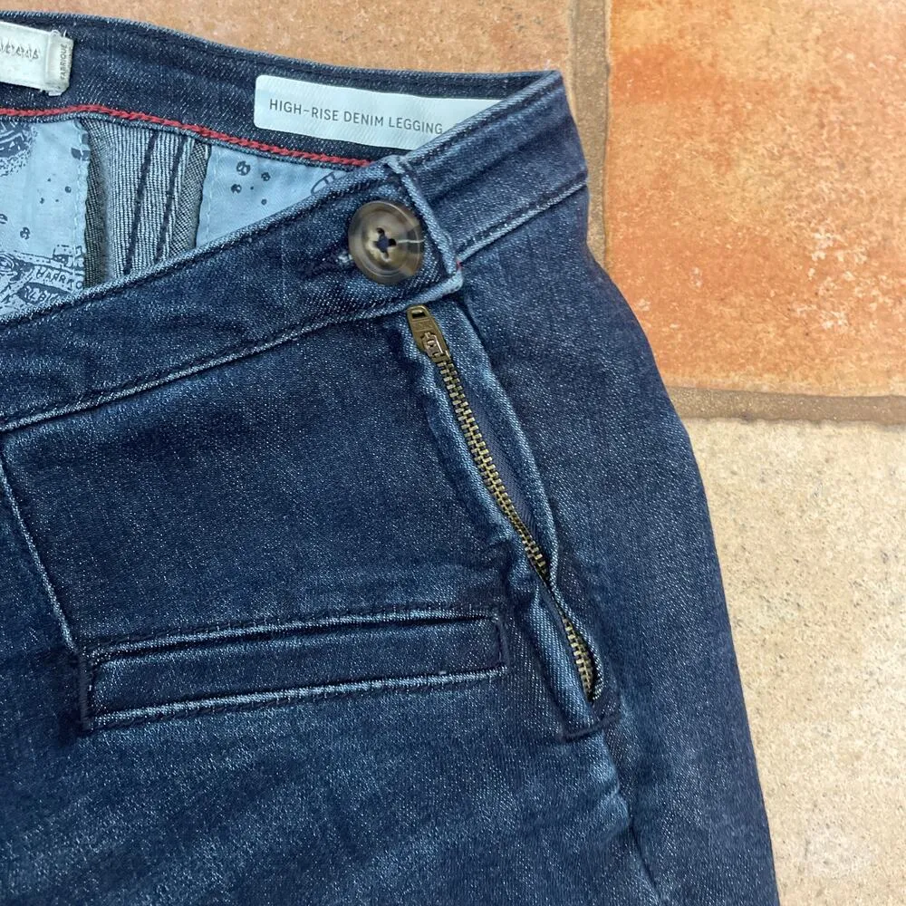 Pilcro and the letterpress high rise denim leggings - Image 6