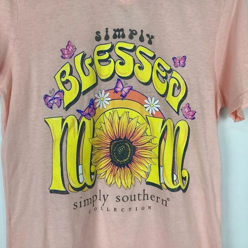 Simply Southern Blessed Mom Medium NEW - Image 2