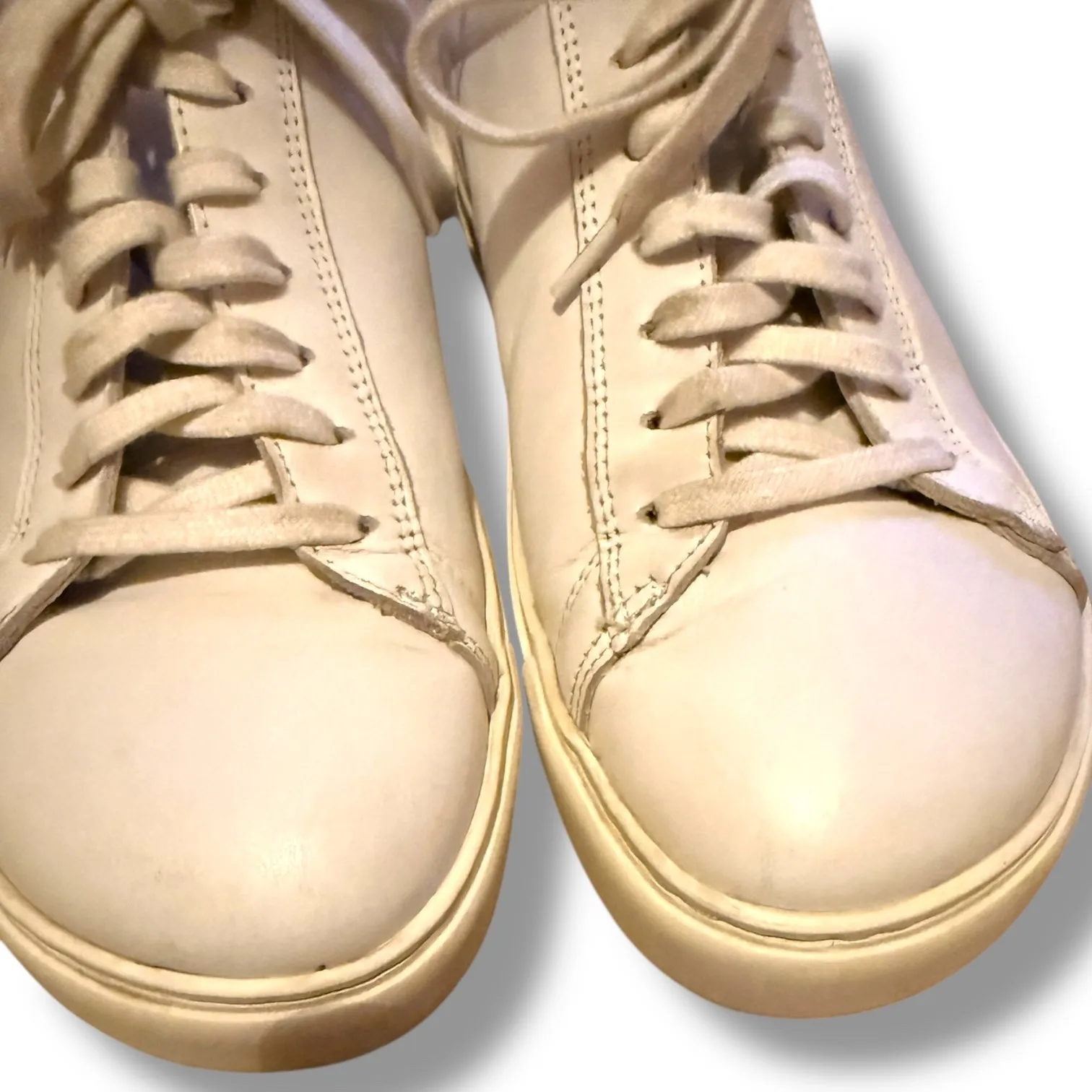 Birkenstock Bend Sneakers Size 40 White Leather Low Top Comfort Casual Walking - Image 5