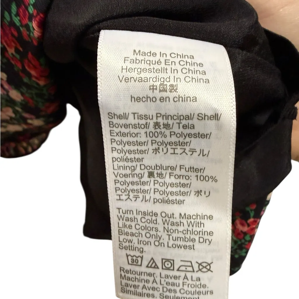 J.Crew Floral Ruffled Tiered Midi Dress - Image 11