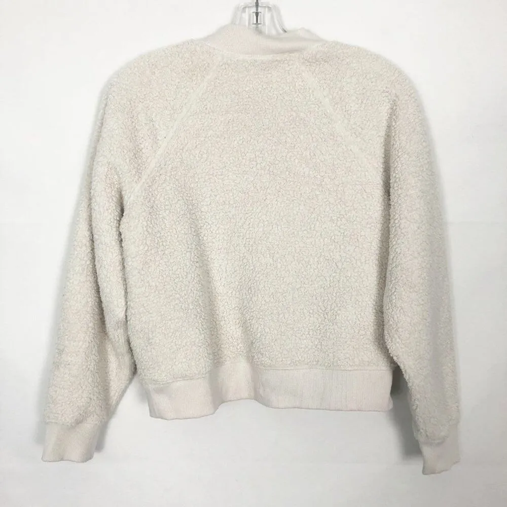 Athleta Asana Gorpcore Streetwear Sherpa Hiking Outdoor Womens Sweatshirt XS - Image 7