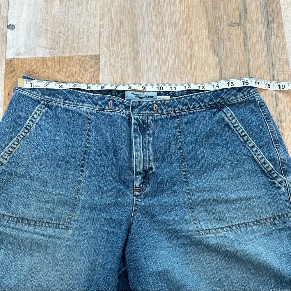 Vintage Jean shorts size 12 Y2K cargo shorts jorts - Image 11