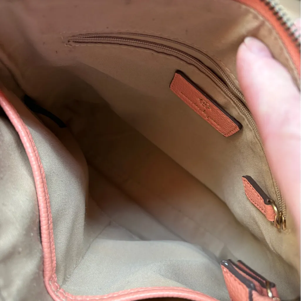 Nanette Lepore Coral Textured Tote - Image 9