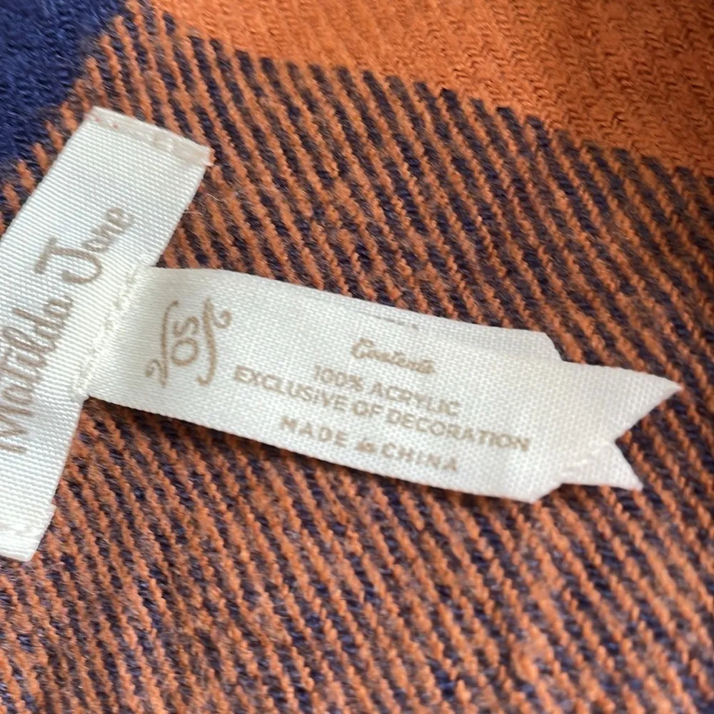 Matilda Jane Plaid Button Down Poncho - Image 5