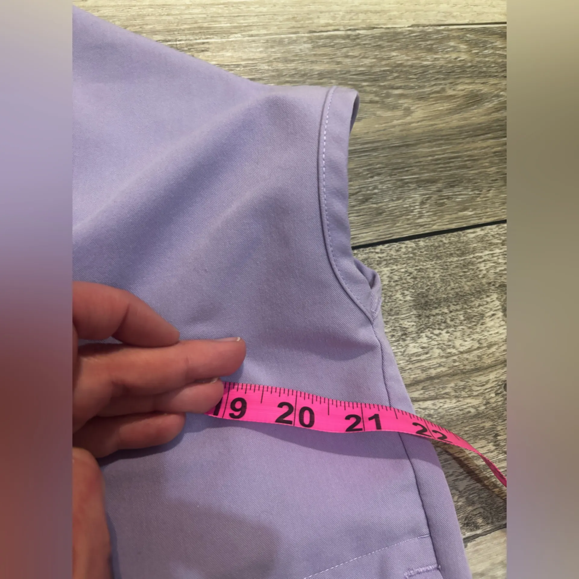 Figs Lavender Dew Rafaela Technical Collection Top - Image 6