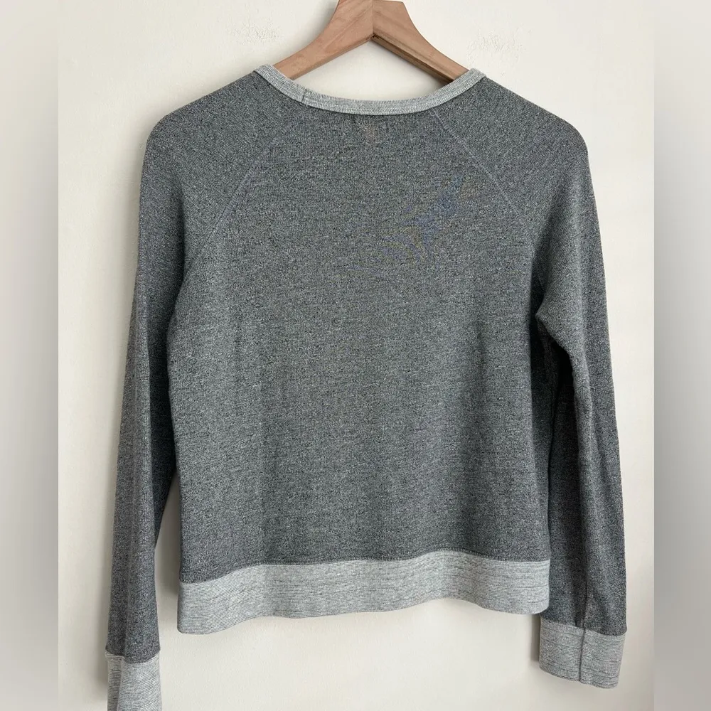 Sundry women Grey crewneck long sleeve sweatshirt 0 - Image 2