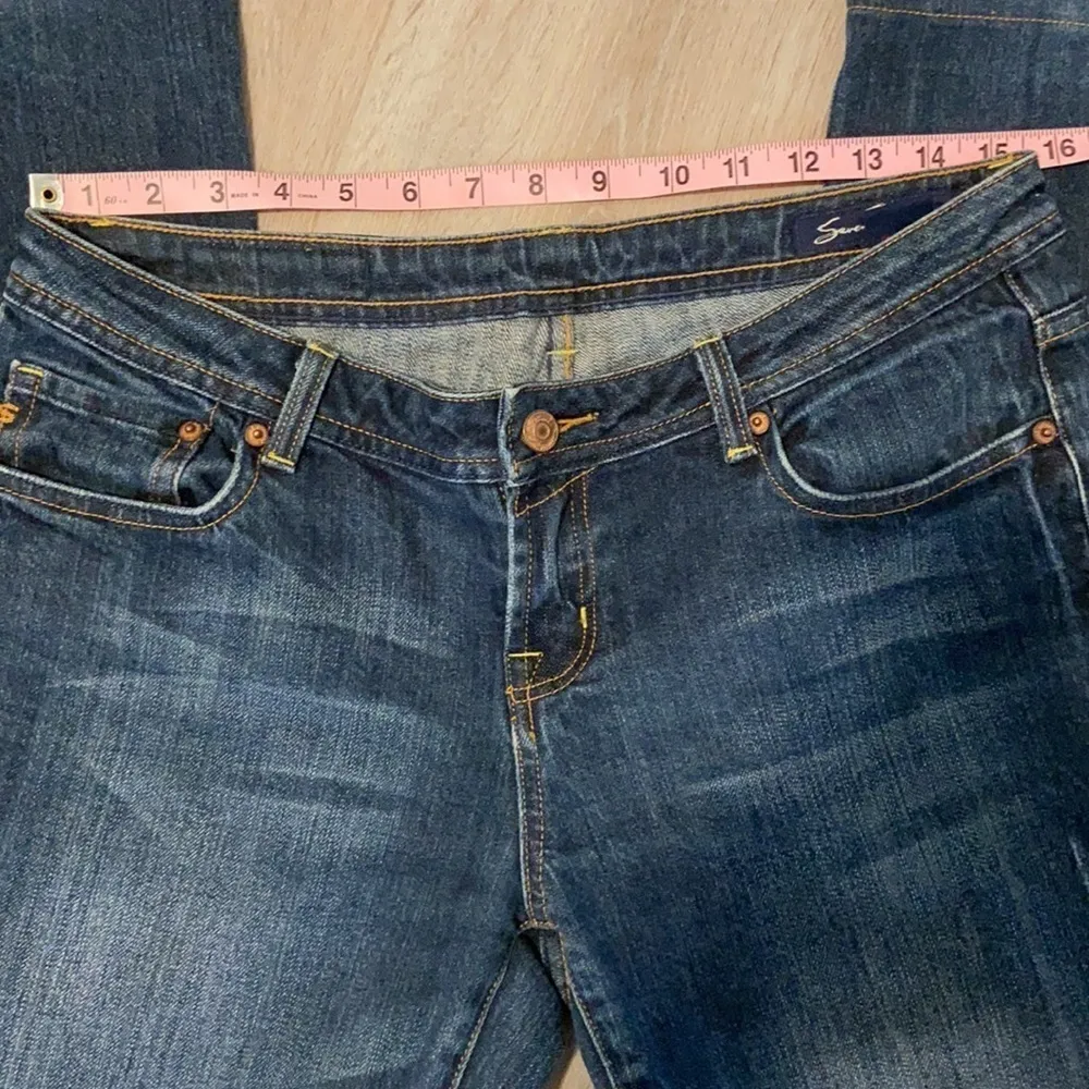 Seven 7 Premium Women’s Denim Medium Wash BootCut Jeans Size 32W - Image 5