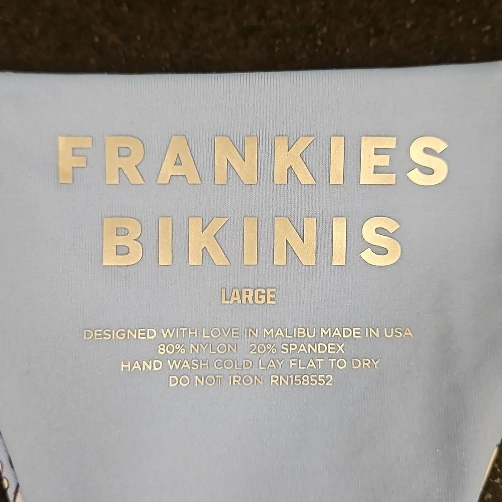 💕FRANKIES BIKINIS💕 Jagger Thong Bikini Bottom Springtime Print ~ Large L NWT - Image 9