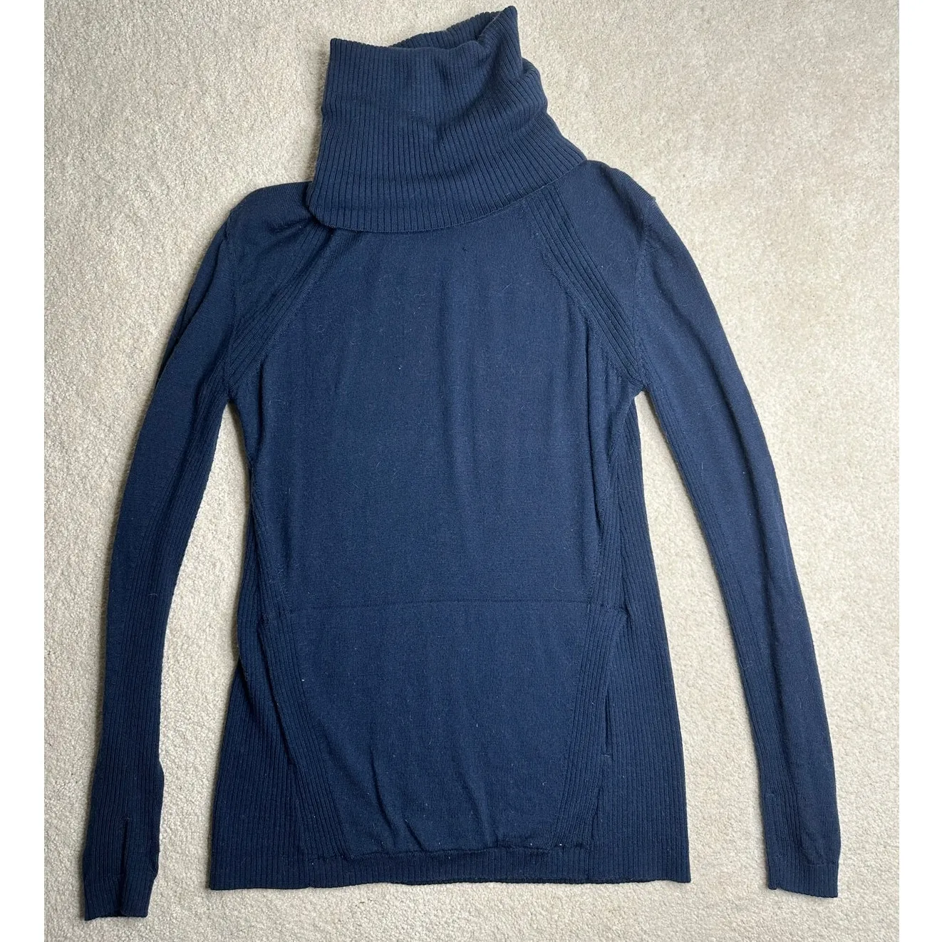 Lululemon: Navy Turtleneck Blue Size 8 - Image 4