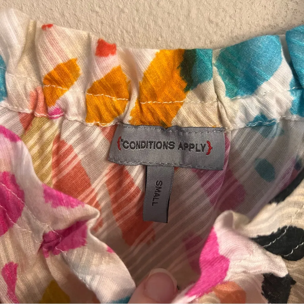 ANTHRO | Conditions Apply‎ Ruffled Tie-Strap Cami - Image 6